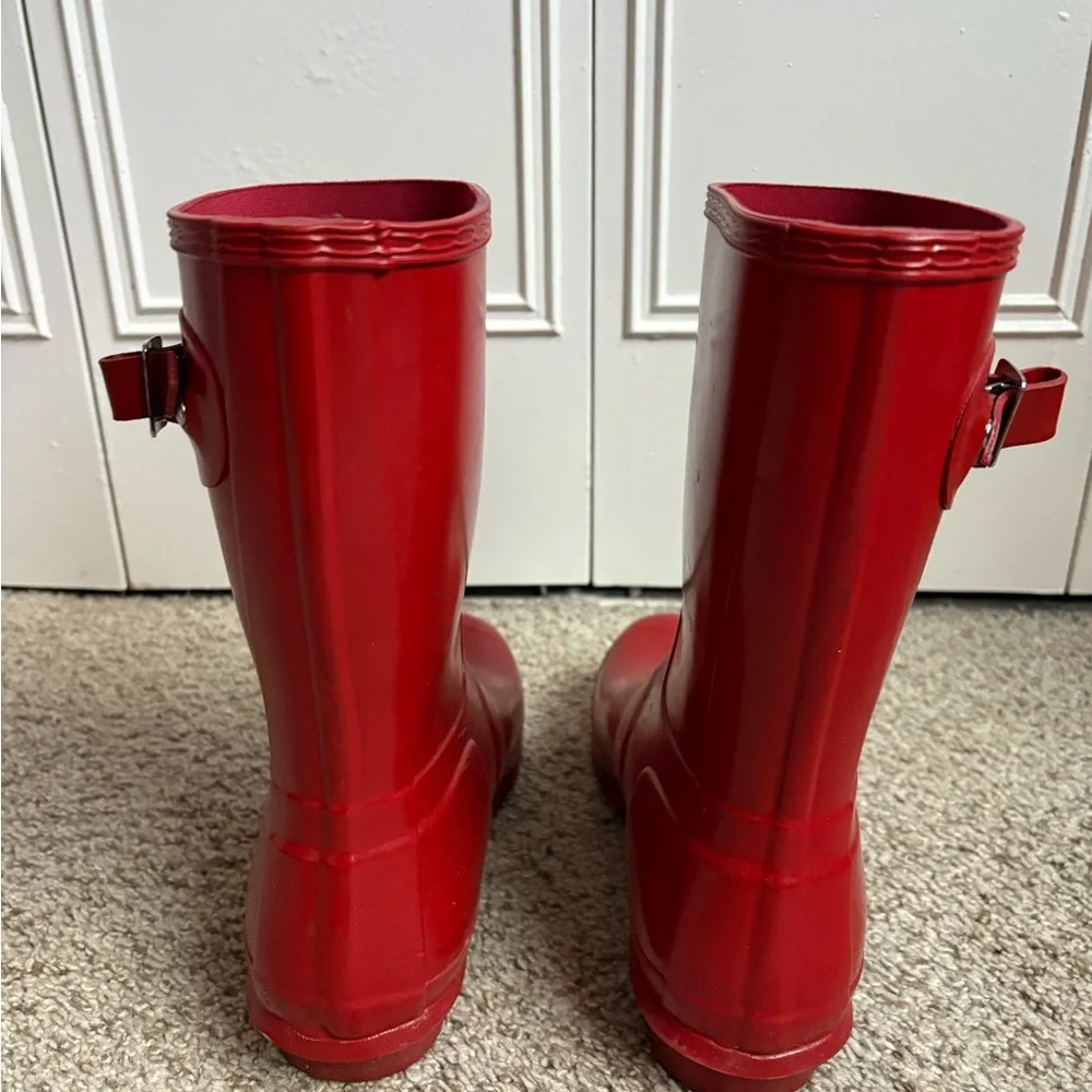 Hunter Classic Red Waterproof Boots